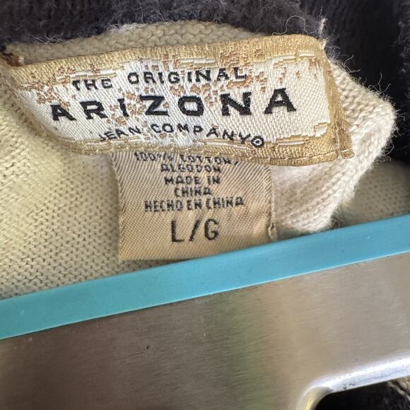 Vintage Y2K Striped V Neck Sweater Emo Scene Soft Girl Goth Witch Grunge L - Picture 5 of 5